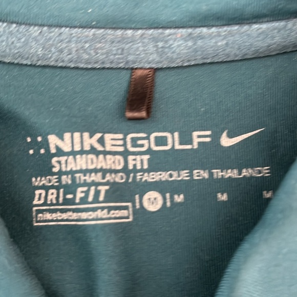 Nike Men's Teal Polo Shirt - Picture 3 of 6